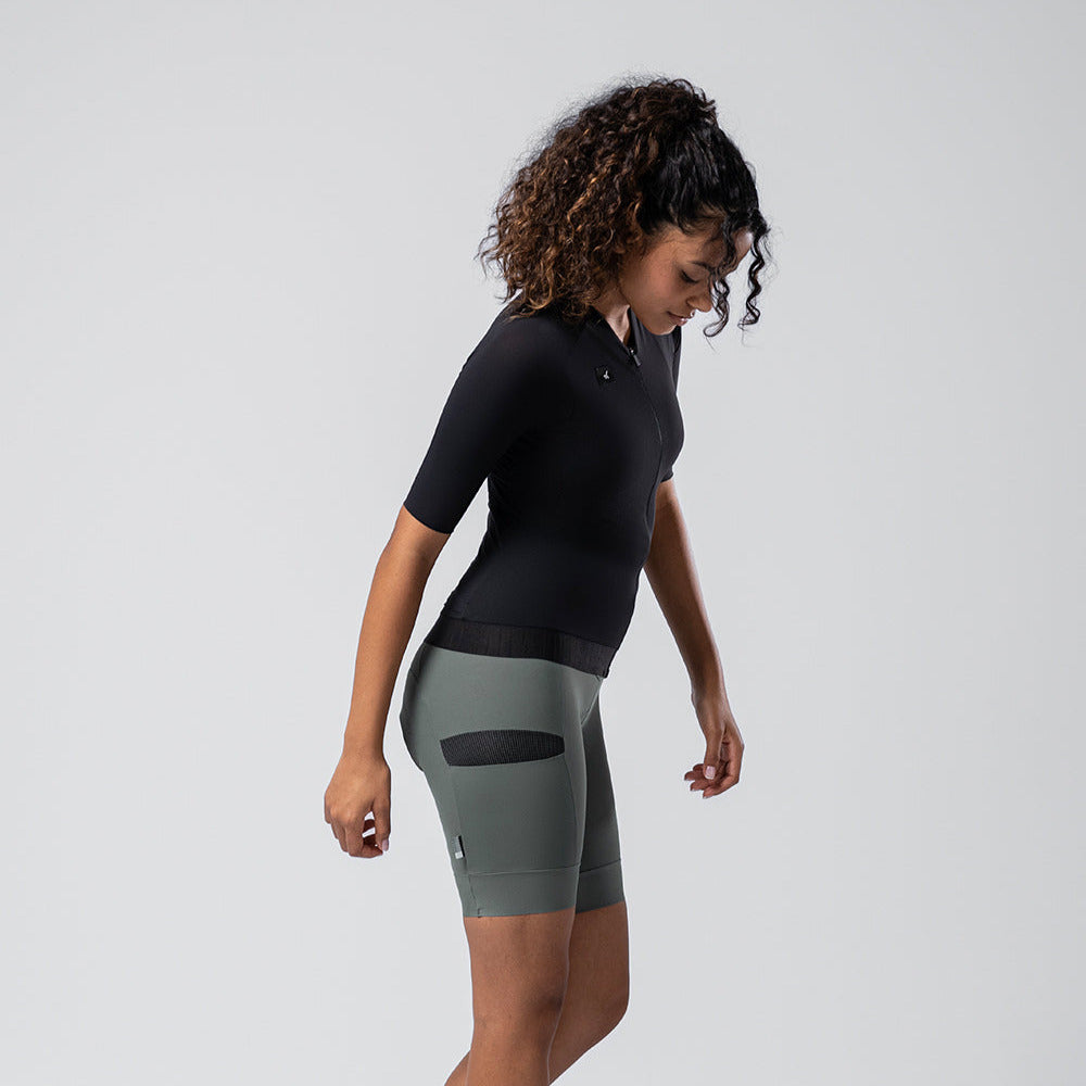 Maglia Gobik Cx Solid Jasper - Nero - C