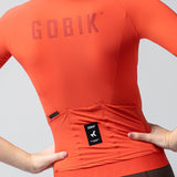 Maglia Gobik Cx Solid Boynton - Rosso - O