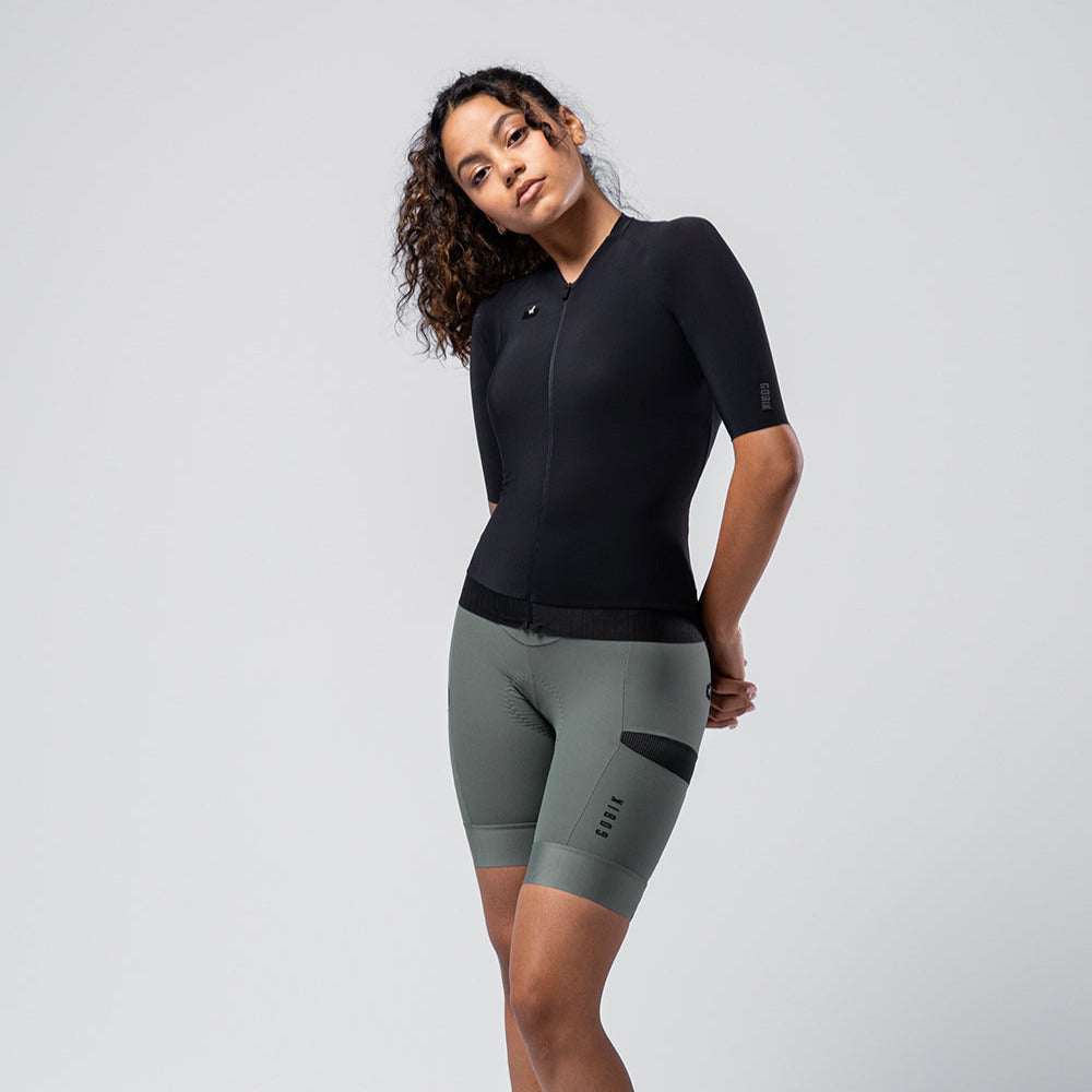 Maglia Gobik Cx Solid Jasper - Nero - B