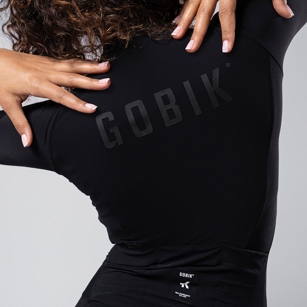 Maglia Gobik Cx Solid Jasper - Nero - M