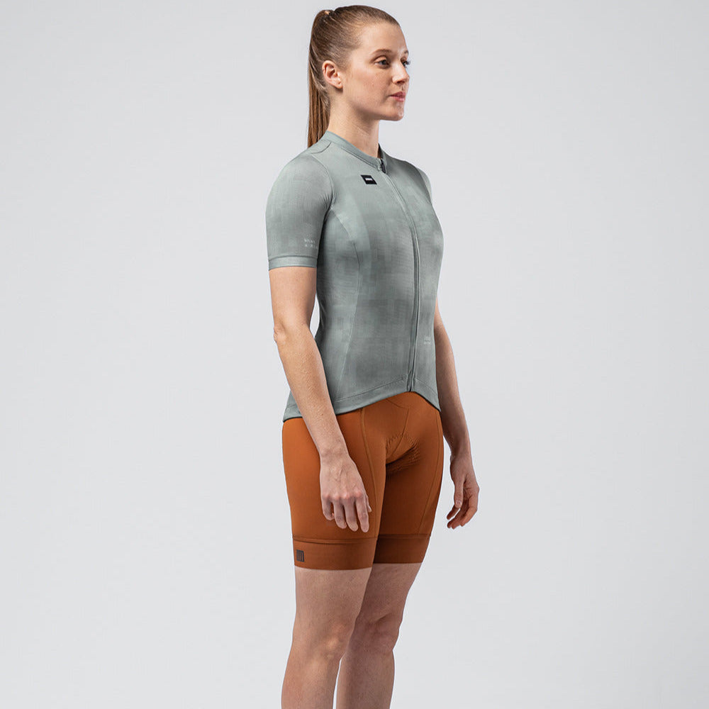 Maglia donna Gobik Stark Cedar Check - Verde - E