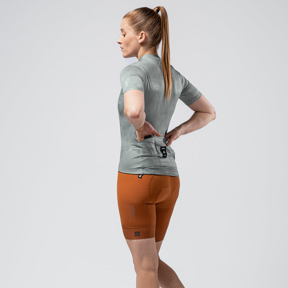 Maglia donna Gobik Stark Cedar Check - Verde - G