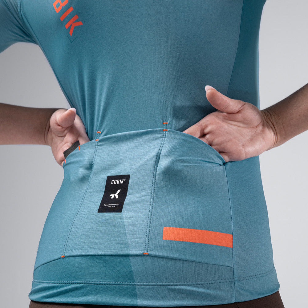 Maglia donna Gobik Stark Skydome - Azzurro - O