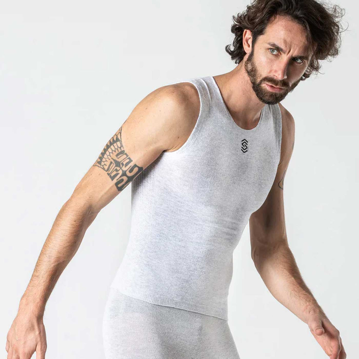Maglia intima senza maniche Silverskin Stay Fresh - Grigio - M