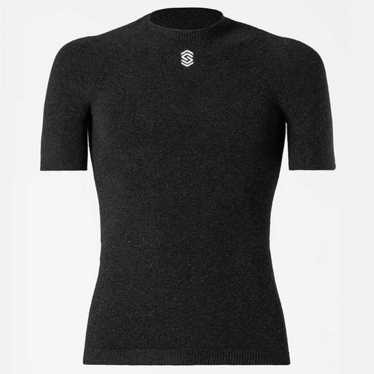 Maglia intima Silverskin Stay Fresh Girocollo - Nero