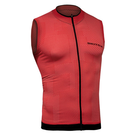 Biotex Soffio armellose trikot - Rot schwarz