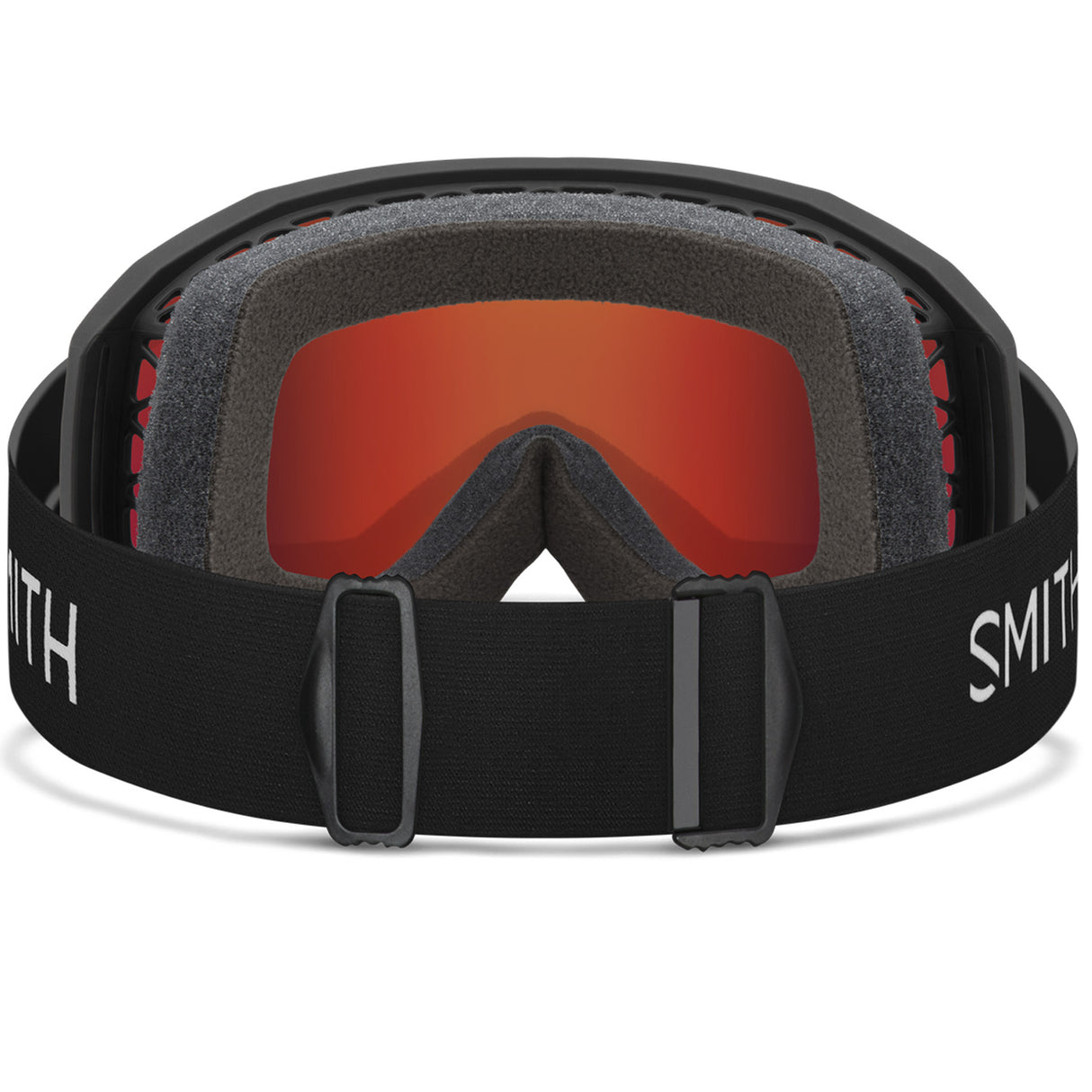 Maschera Smith Loam MTB - Black Red Mirror - E