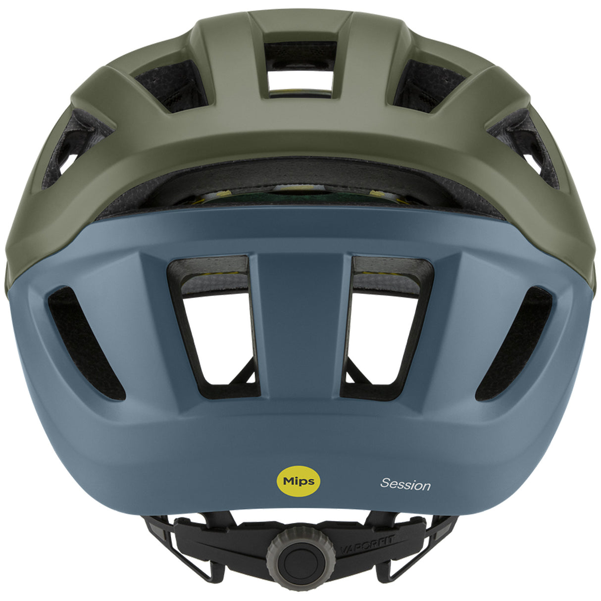 Casco Smith Session Mips - Verde grigio - E