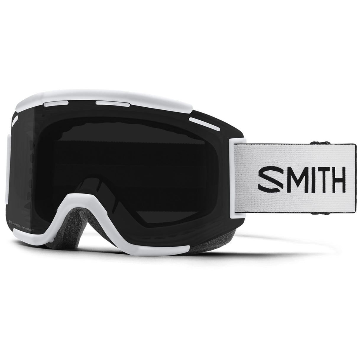 Maschera Smith Squad MTB - White ChromaPop Sun - H