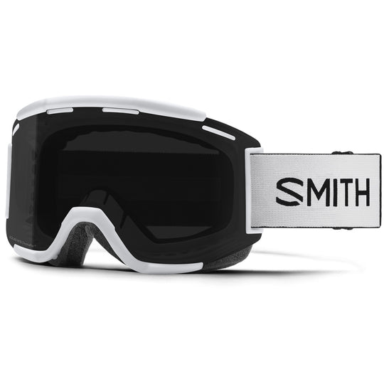 Maschera Smith Squad MTB - White ChromaPop Sun