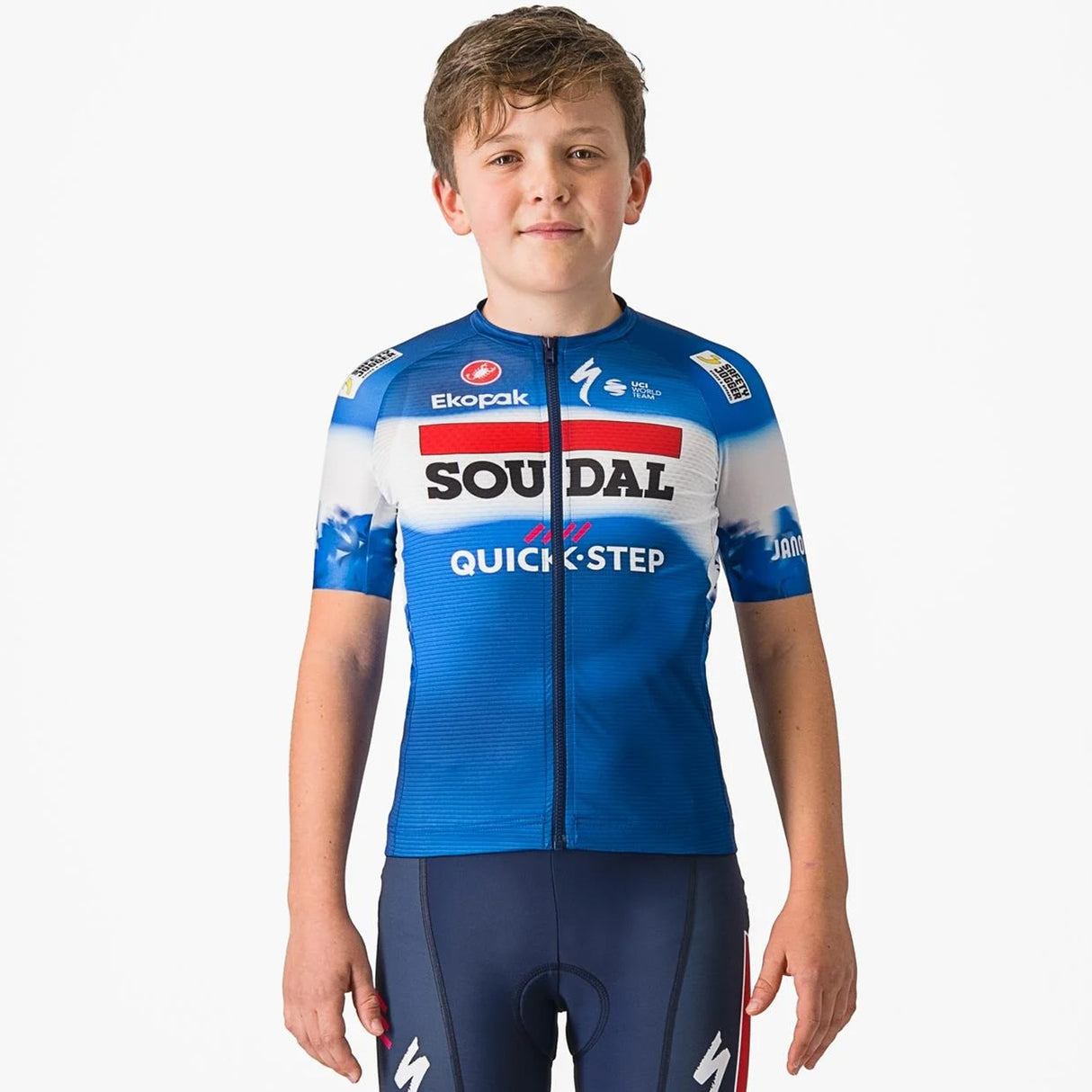 Maglia bambino Castelli Soudal Quick-Step 2024 Aero - E