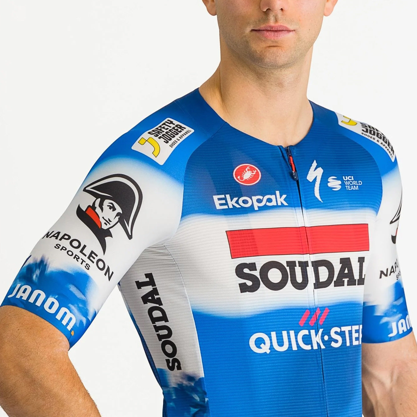Maglia Castelli Soudal Quick-Step 2024 Aero Race 7.0 - N