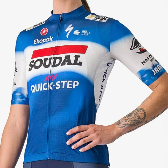 Maillot femme Castelli Soudal Quick-Step 2024 Competizione 3