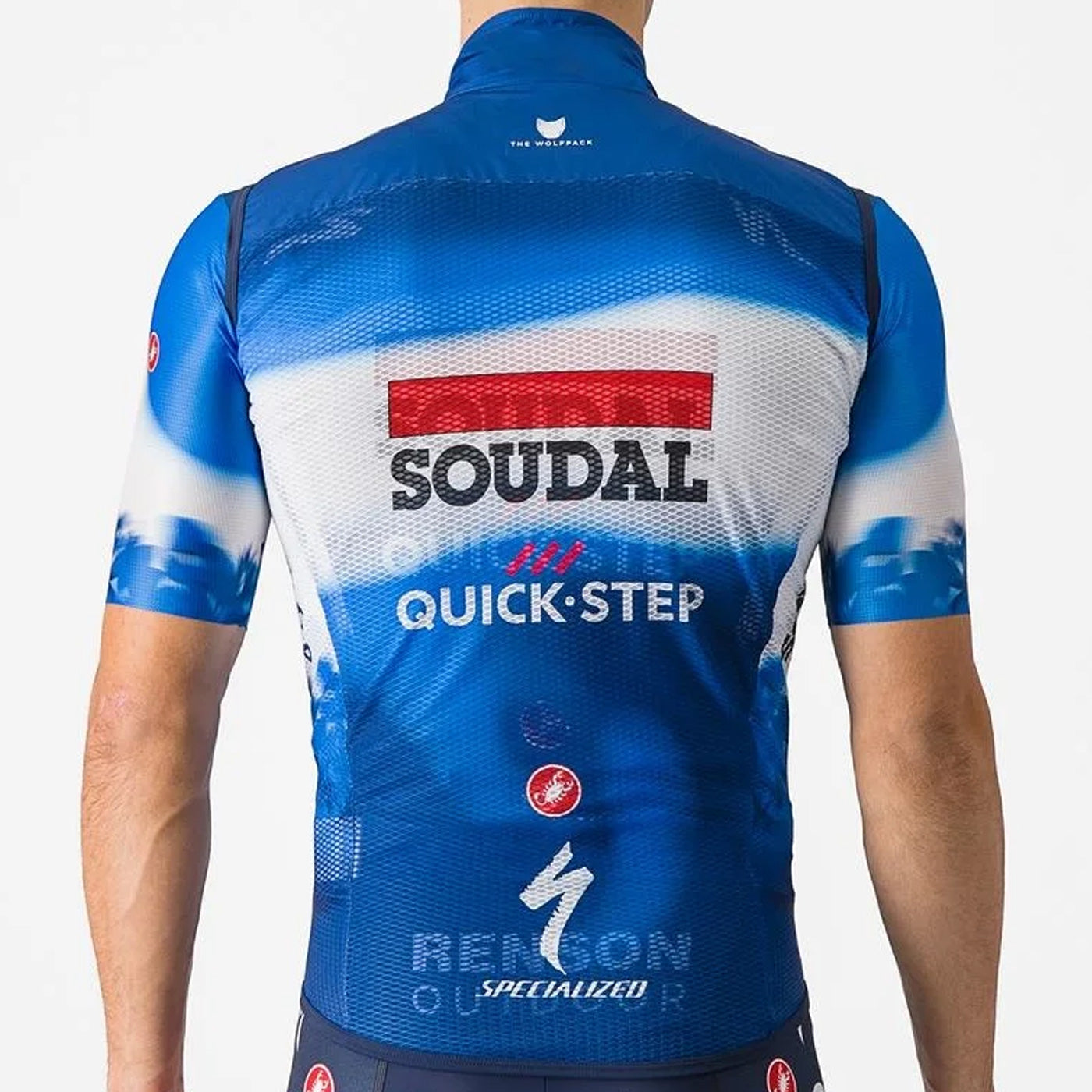 Gilet Castelli Soudal Quick-Step 2024 Pro Light Wind - F