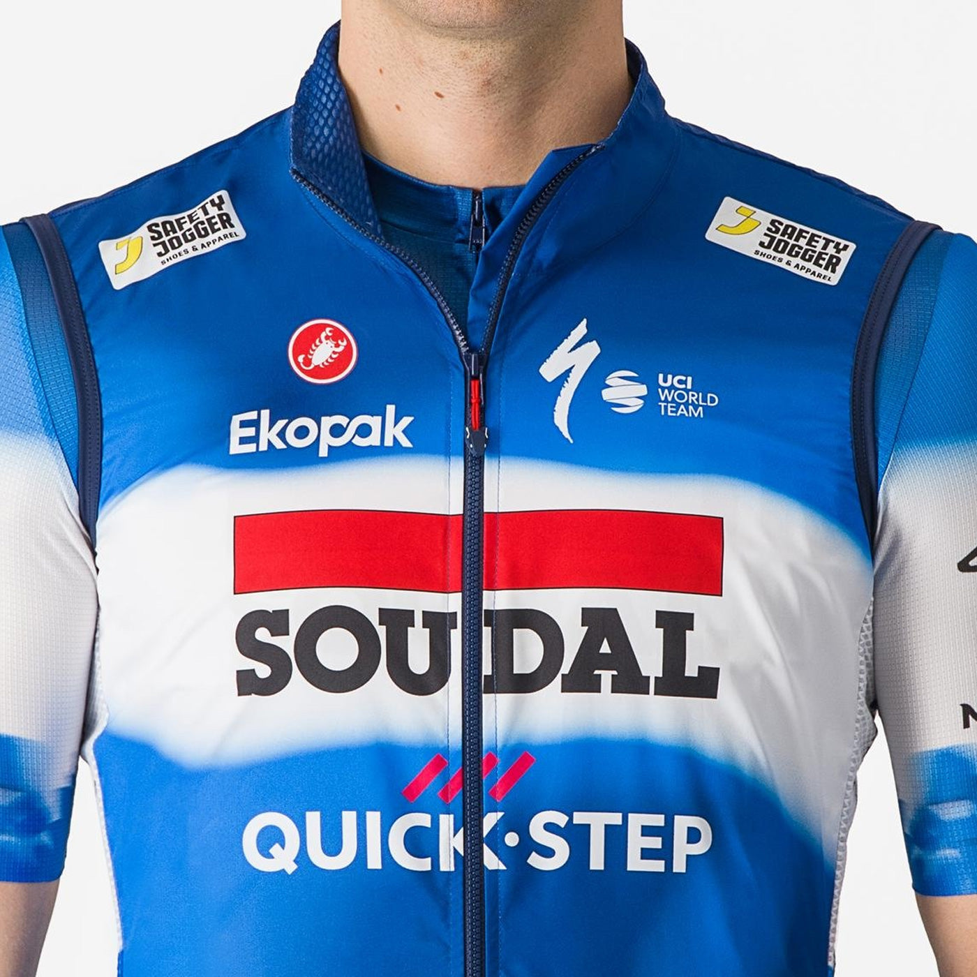 Gilet Castelli Soudal Quick-Step 2024 Pro Light Wind - H
