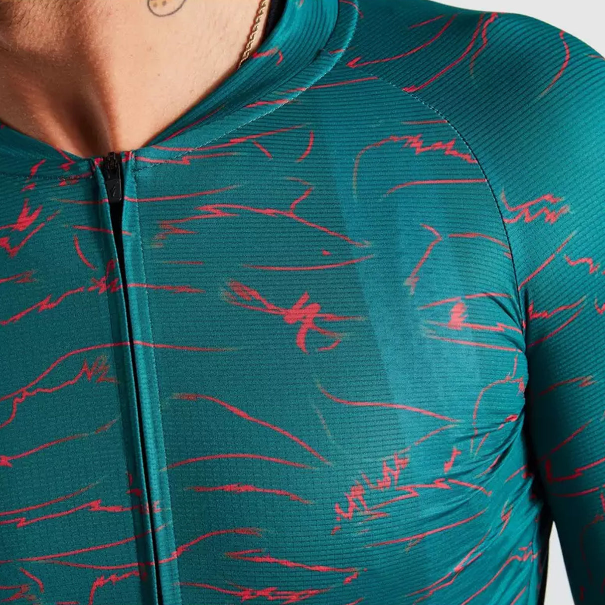 Maglia Specialized MC SL Air + Wisps - Verde - N