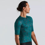 Maillot Specialized MC SL Air + Wisps - Verde