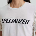T-Shirt Specialized Wordmark - Bianco