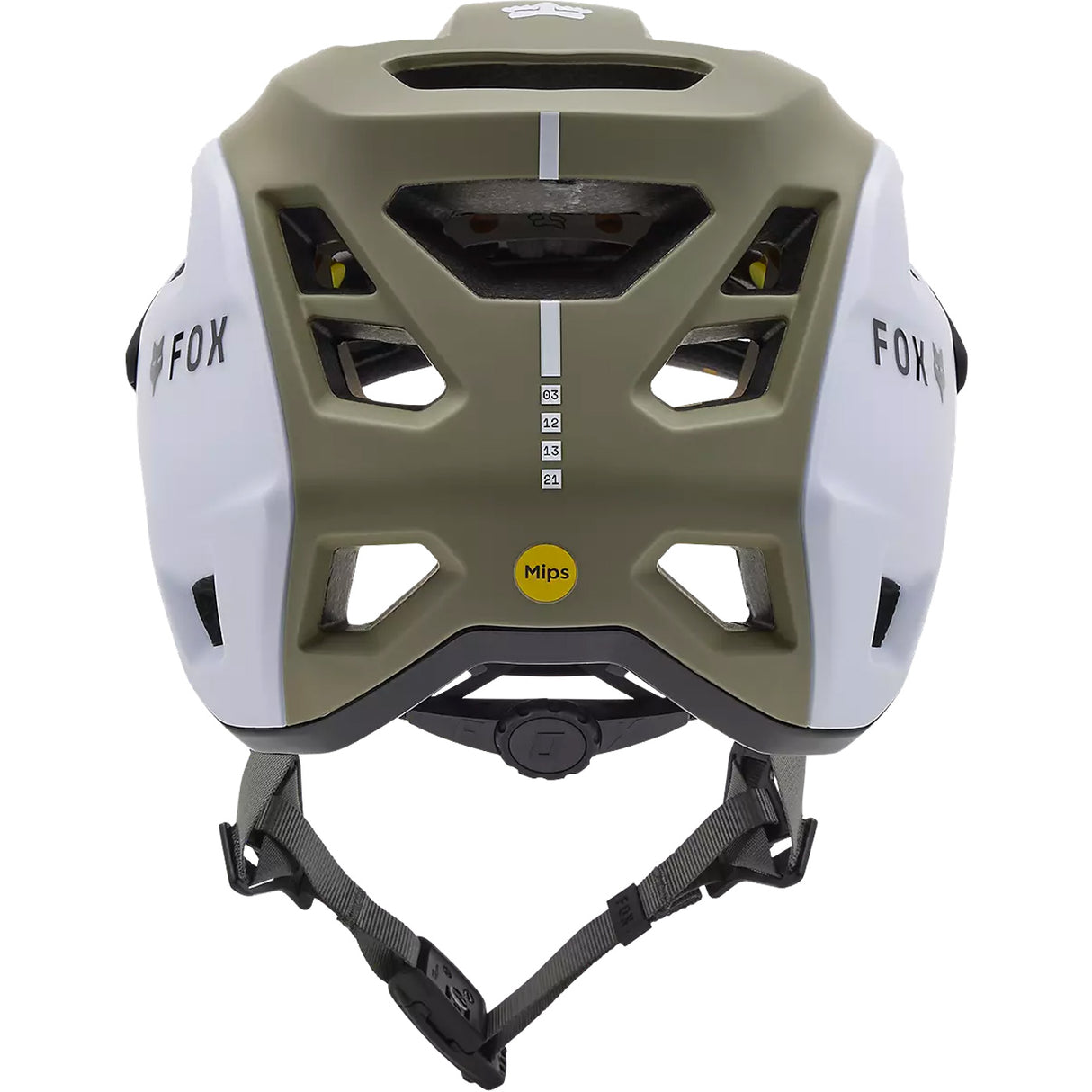 Casco Fox Speedframe Pro Greg Minnaar - Bianco verde - H