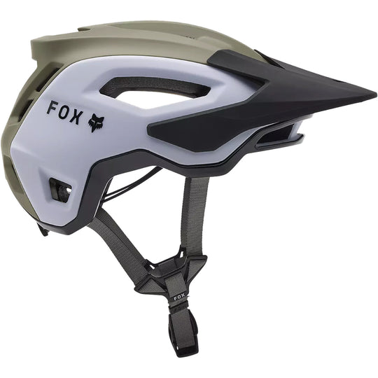Casco Fox Speedframe Pro Greg Minnaar - Bianco verde
