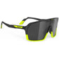 Lunettes Rudy Project Spinshield - Noir dégradé jaune fluo fumé