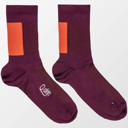 Calze Sportful Snap - Viola rosso