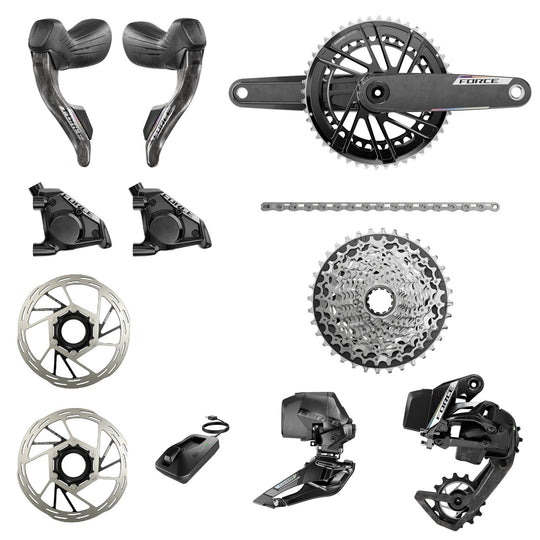 SRAM Force AXS E1 10/30T groupset - 50/37D