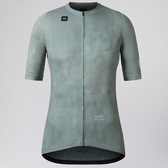 Maglia donna Gobik Stark Cedar Check - Verde