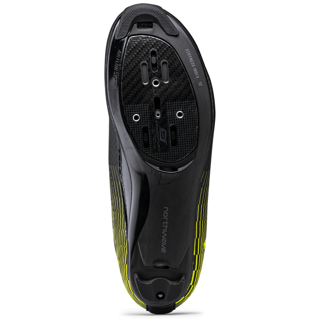 Scarpe Northwave Storm Carbon 2 - Nero giallo - D