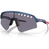 Oakley Sutro Lite Sweep Troy Lee Design sunglasses - Blue Colorshift Prizm Grey