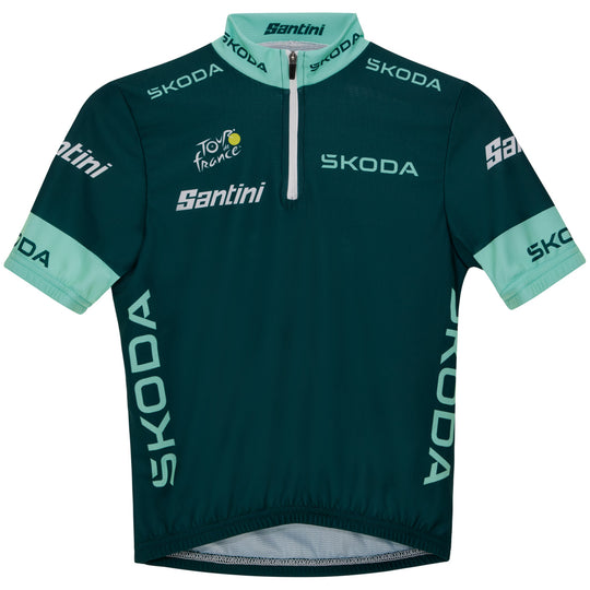 Maillot Vert enfant Santini Tour de France 2025
