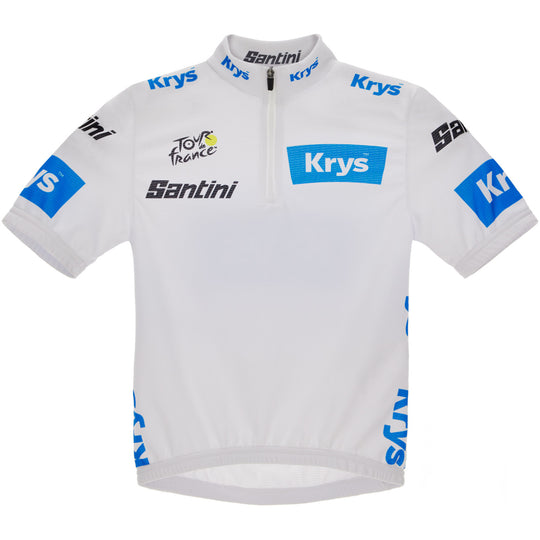 Tour de France 2025 White kid jersey