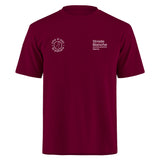 T-Shirt Strade Bianche - Bordeaux - E
