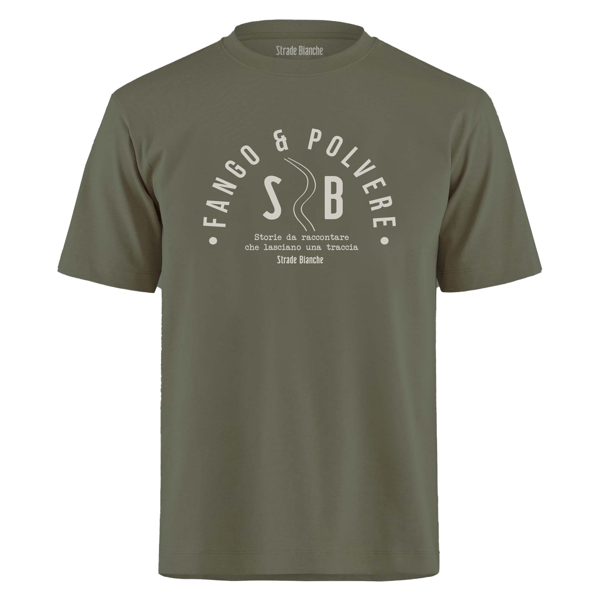 T-Shirt Strade Bianche - Fango e polvere