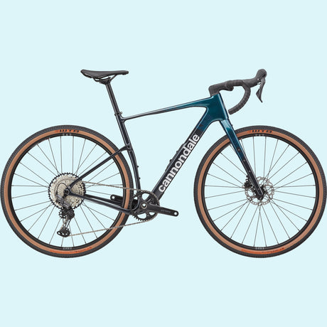 Cannondale Topstone Carbon 3 GRX 1x - Blu - A