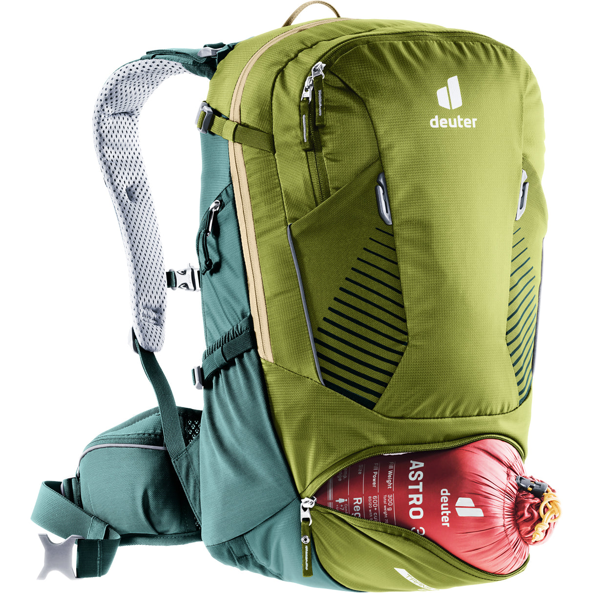 Zaino Deuter Trans Alpine 24 - Verde - B