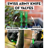 Valvole Peaty’s MK2 42mm - Nero - Q