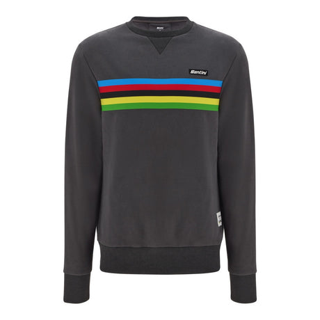 Felpa Santini UCI World Champion - Grigio - H