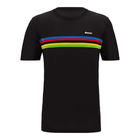 T-Shirt Santini UCI World Champion - Nero - A