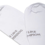 Calze Udog Logo - Bianco - P