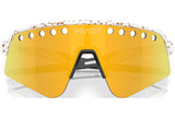 Occhiali Oakley Sutro Lite Sweep - MVDP Red/Gold Splatter Prizm 24k - M