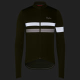 Maglia maniche lunghe Rapha Brevet - Verde - Q
