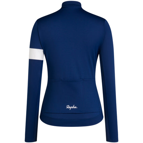 Maglia donna maniche lunghe Rapha Core - Blu scuro - G