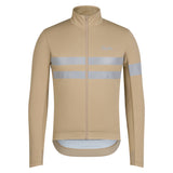 Maglia maniche lunghe Rapha Brevet Windstopper - Beige - B