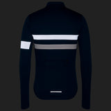 Maglia maniche lunghe Rapha Brevet - Blu bianco - H