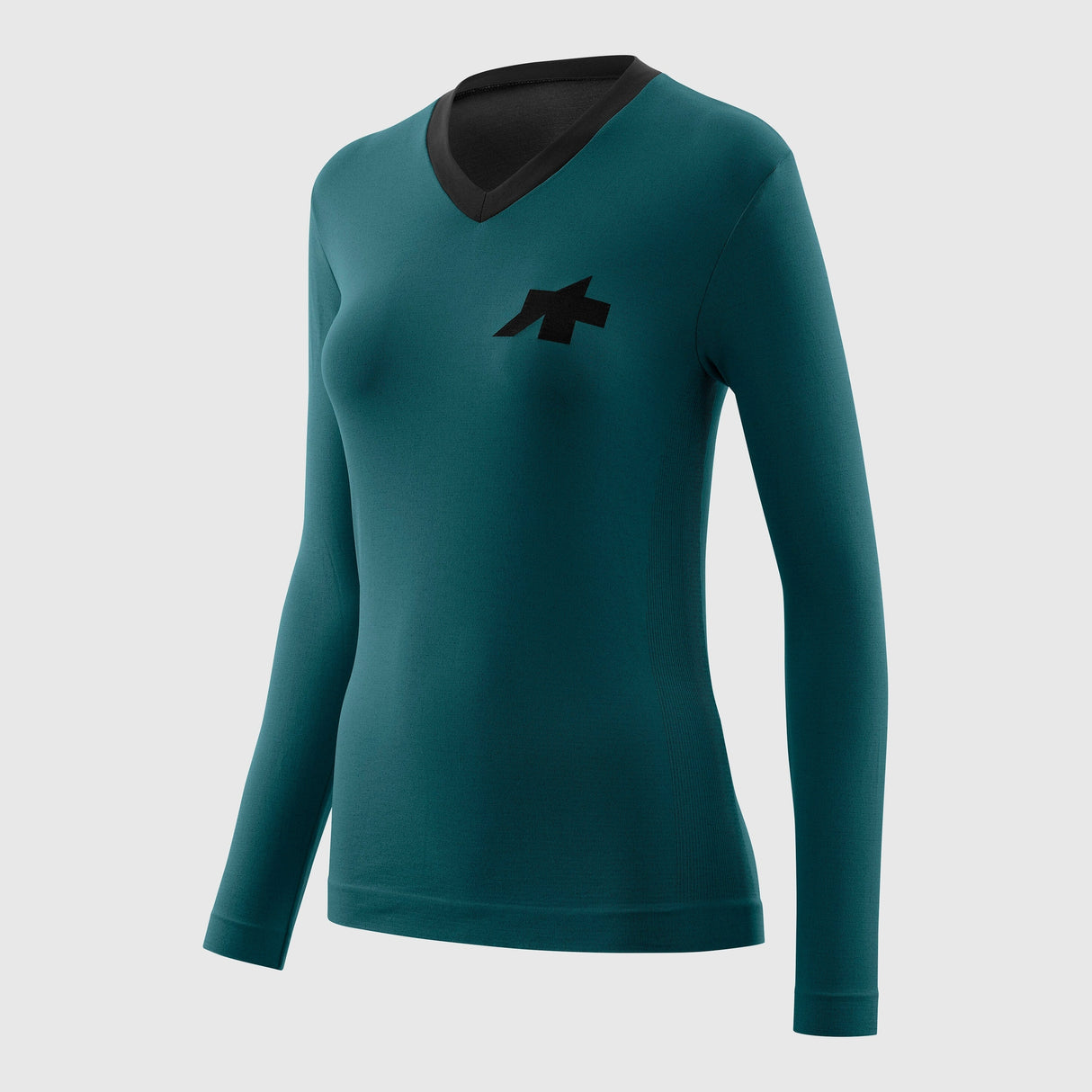 Maglia donna Assos maniche lunghe Tactica Tech T5 - Verde - A