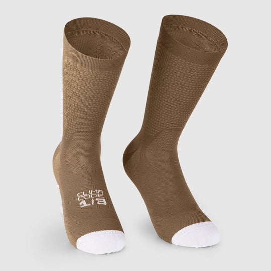 Chaussettes Assos Endurance S11 - Beige foncé
