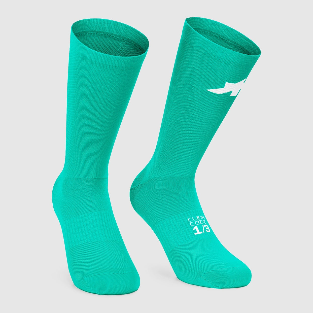 Calze Assos Racing S11 - Verde - D