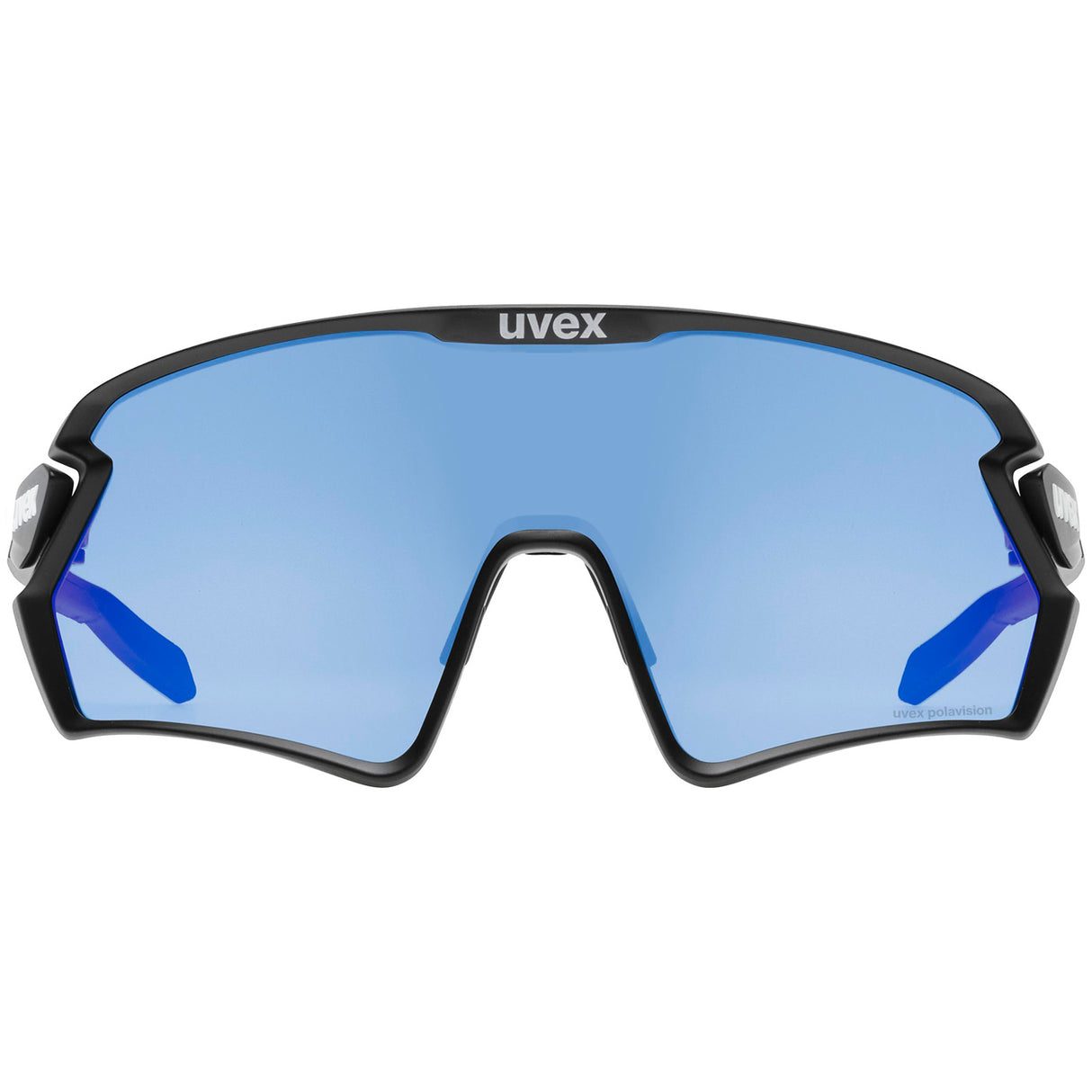 Occhiali Uvex Sportstyle 231 2.0 P - Black Matt Polavision Blue - M
