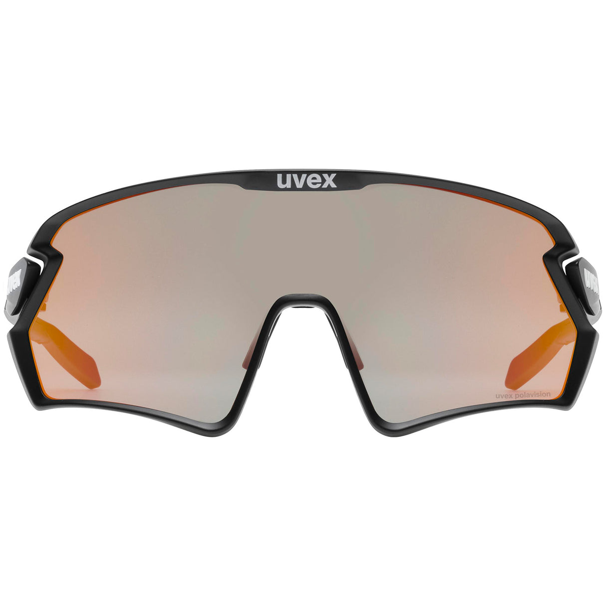 Occhiali Uvex Sportstyle 231 2.0 P - Black Matt Polavision Red - M